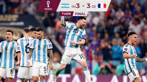 argentina vs francia 2022 resultado